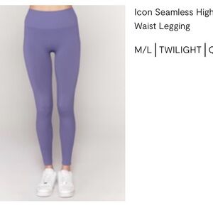 Spiritual Gangster Purple Leggings